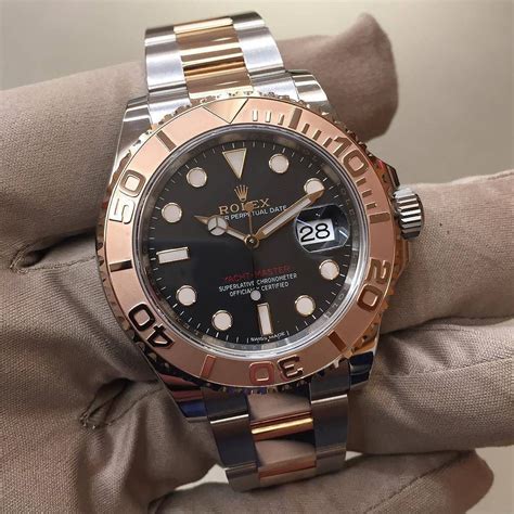 rose gold and steel rolex|rose gold rolex 40mm.